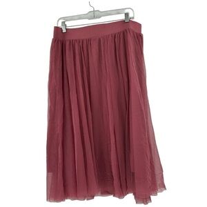 Torrid Mauve Pink Tutu Skirt Size 1X Holiday Party Cocktail Hour